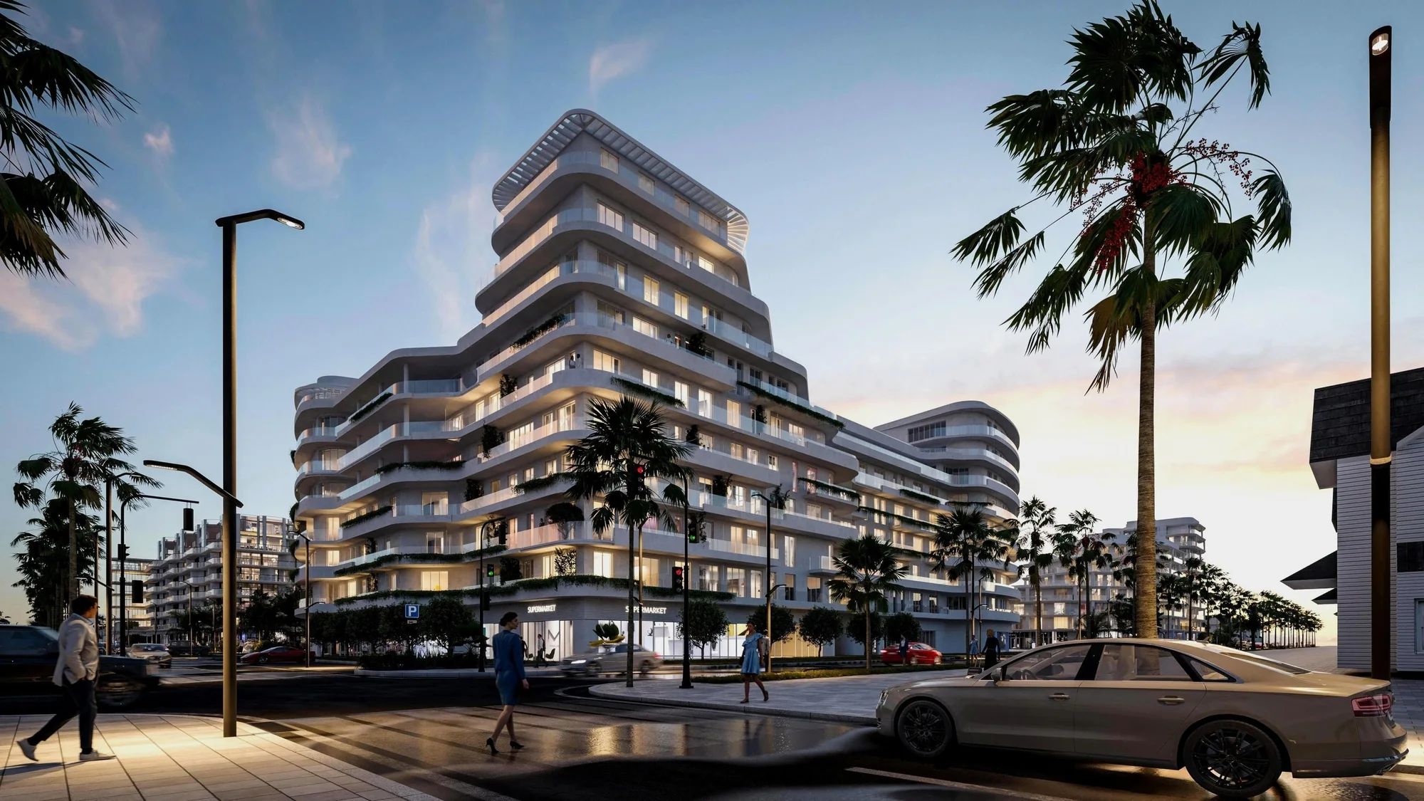 Miami Residence в Sea Breeze: 10 этажей, 1 372 апартамента, сдача 2029
