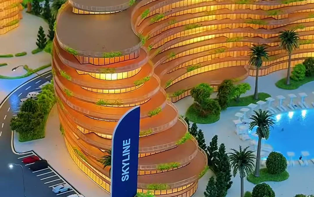 Офис продаж Sea Breeze с 21-метровым макетом курорта